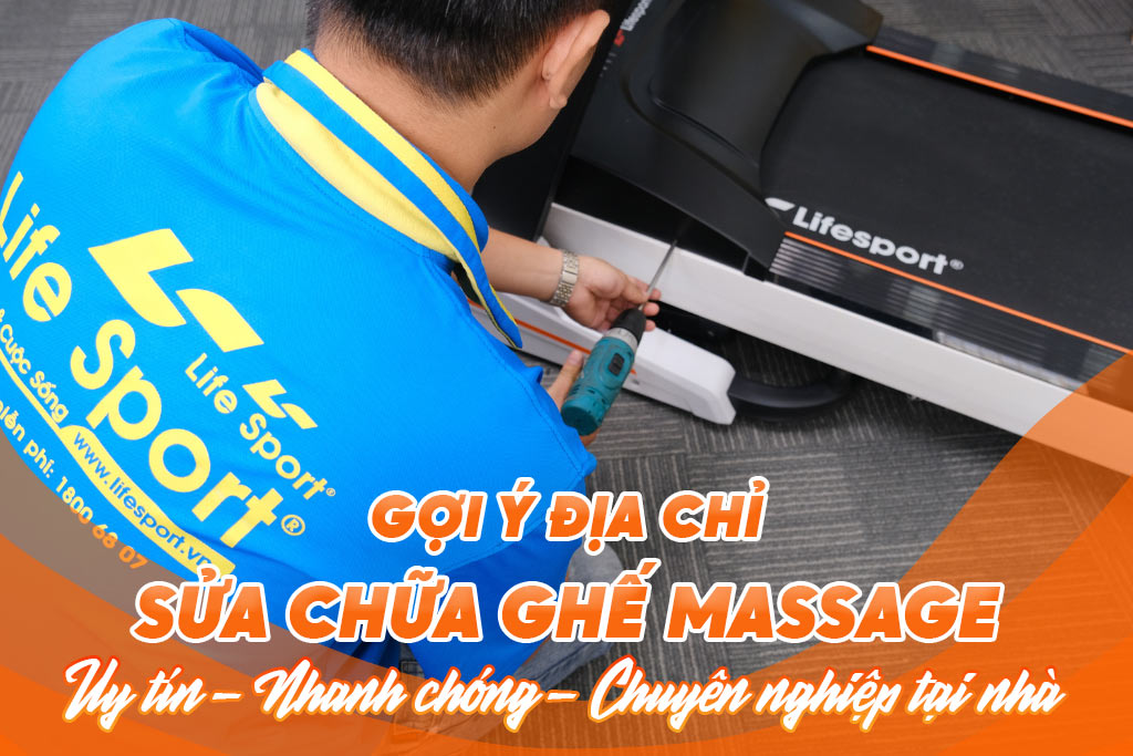 Sửa chữa ghế massage tận nhà